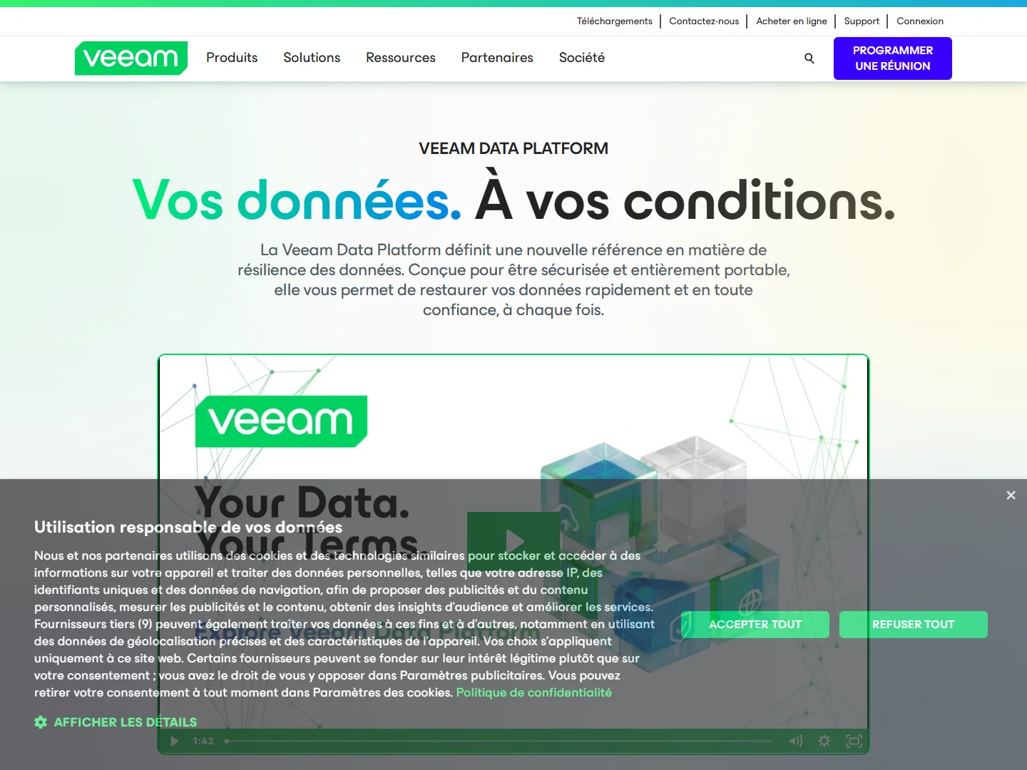 Preuve tarifaire Veeam Data Platform